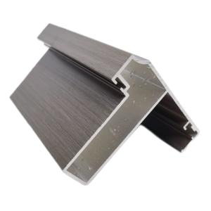 Quality OEM Aluminum Extruded Profile Electrophoretic Coated Fire Resistant wholesale