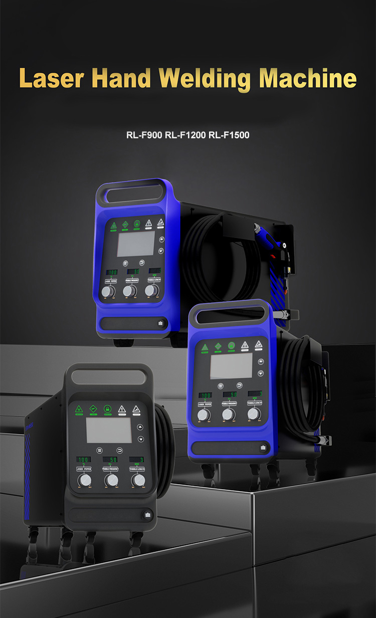 Hongmeng 900W 1200W 1500W Portable Air Cooling Laser Welding Machine for Aluminum Alloy and Stainless Steel Welding