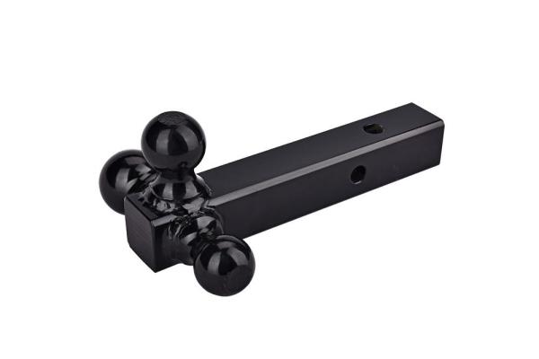 Tow Ball Mount / Trailer Hitch Ball Mount With Solid Steel Shank And Black
