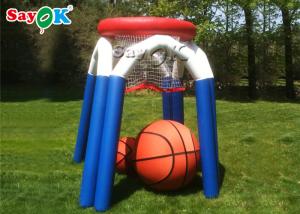 Quality Custom Inflatable Sports Games Monster Outdoor Shooting Basketball Game With Air Blower wholesale