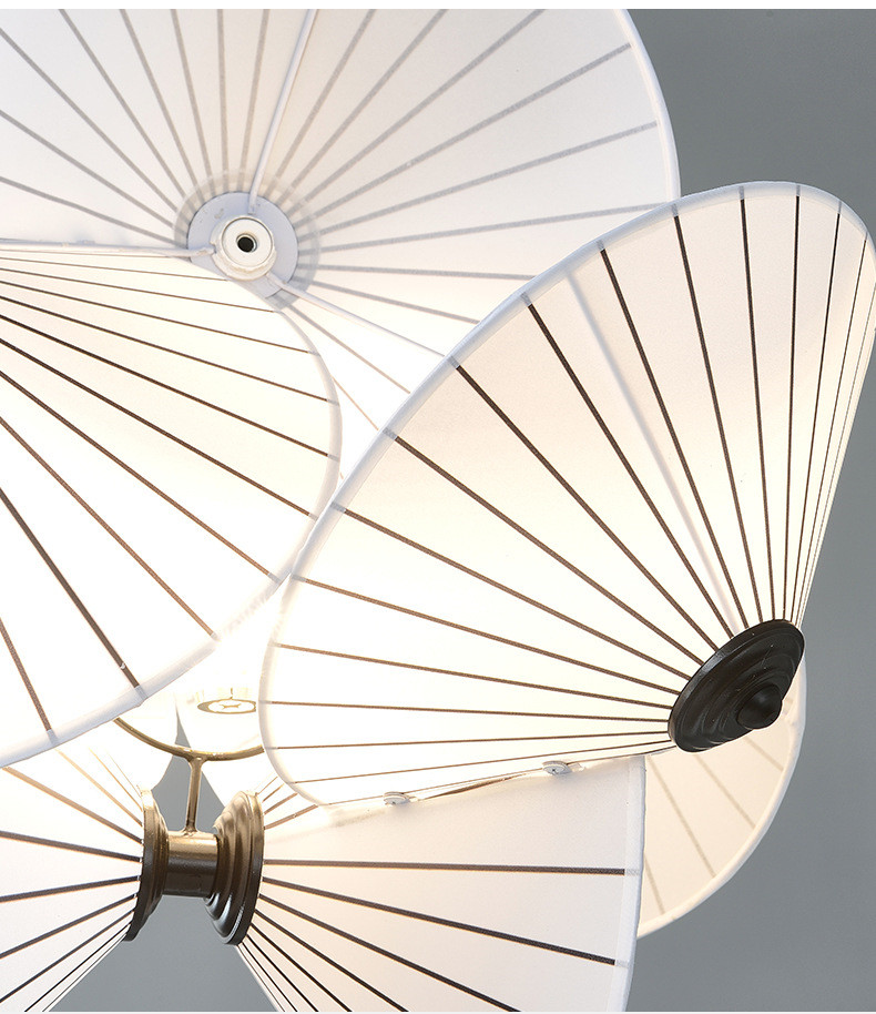 Chinese Style Umbrella Shaped Chandelier Creative Design Kitchen Serpentine Chandelier(WH-MI-368)