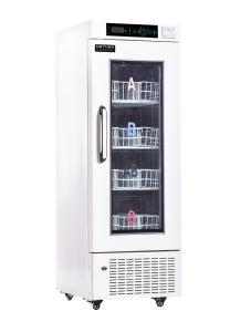 Quality Auto Frost Glass Door 4 Degree 208L Portable Biomedical Blood Bank Refrigerators Fridge wholesale