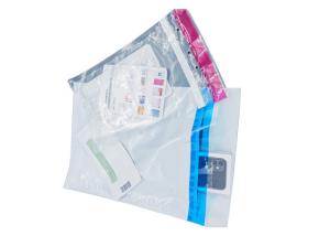 Quality 3 Side Seals Protective Packaging A5 Security Tamper Evident Bags wholesale