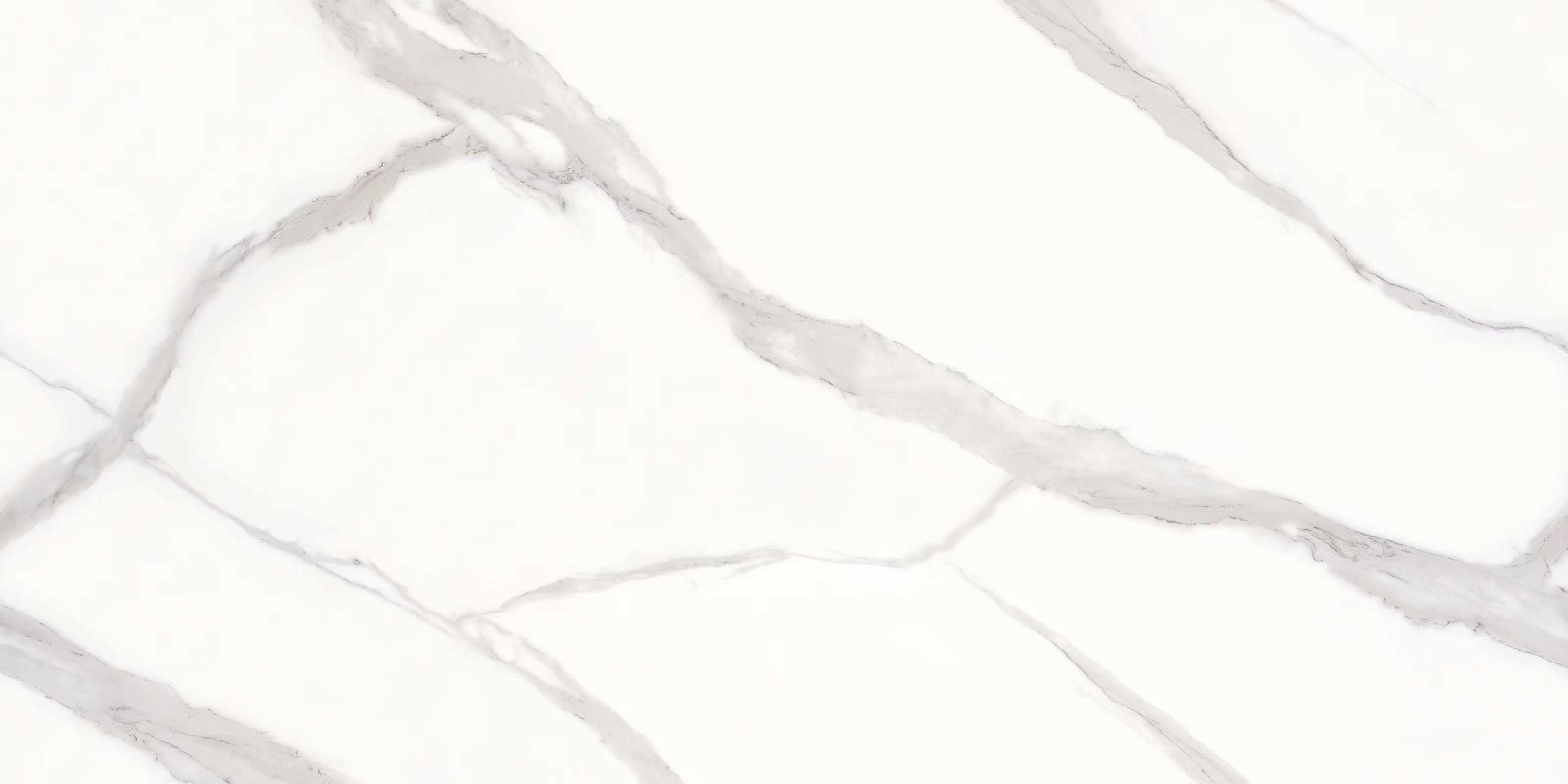 Glazed Marble Look Living Room Porcelain Floor Tile , Porcelanato Polished Porcelain Tile