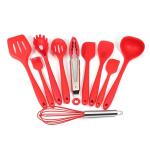 Kitchen Silicone Utensil Set Personalized Colour Custom Brand Logo Complete
