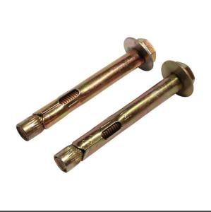 China Carbon steel Class4.8 8.8 ZYP Chemical Anchor Bolt Steel Bolts Nuts Washers Set Sleeve Anchor Bolts on sale