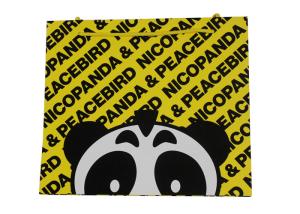 Quality Yellow Panda Printed Paper Bag Packaging Customized FSC ISO certificate wholesale