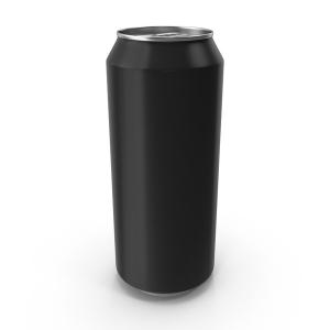 Quality Round Matte Printed 16oz 473ml Black Aluminum Can wholesale