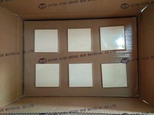 Quality Alumina Silicon Carbide Boron Carbide Tiles NIJ IV Ceramic Armour Plate For Vehicles wholesale