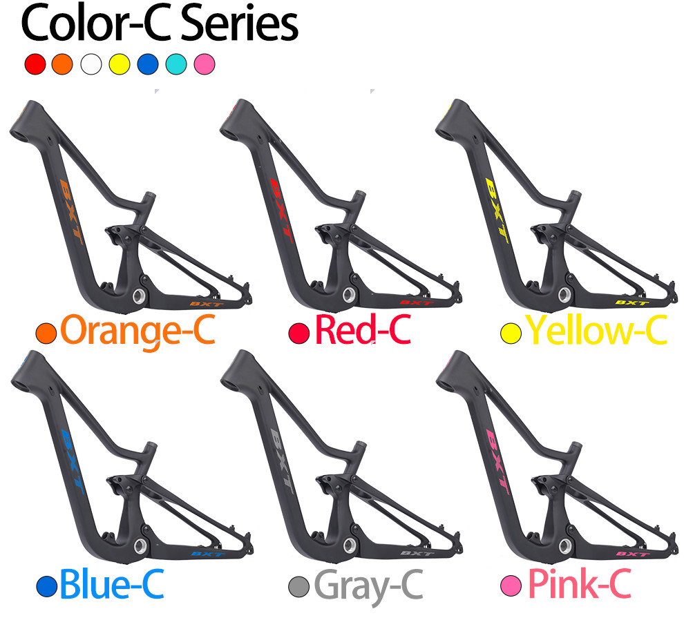 XC Carbon Full Suspension Frame 24 Kids Bicycle Enduro Mtb Frame