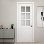 Office Reinforced Painless Plywood Eco Friendly Doors