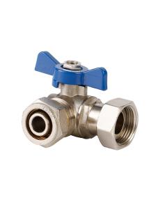 Quality Multifunctional Angle Brass Ball Valve G BSP Thread Heat Resistant wholesale