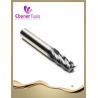 Buy cheap High quality HRC55 4Flutes Carbide square end mills from wholesalers