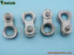 150 KN preformed dead-ends Thimble clevis with clevis pin