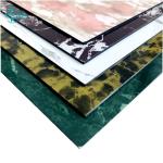 1220mm Width Marble Grain ACP Easy Installation PE Coating