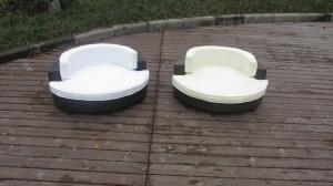 Quality Washable Plastic Wicker Pet Bed , Lovely Rattan Dog Sleeping Bed wholesale