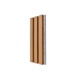 High NRC MDF Acoustic Wood Slat Panels , Office Slatted Wood Acoustic Panels