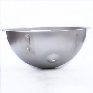 Quality 1.0mm Deep Drawn Metal Parts Silver Aluminum Alloy Stamping Cover wholesale