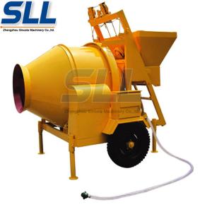 Quality 250L Diesel Powered Concrete Mixer Machine High Production Efficiency wholesale