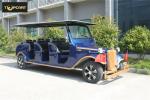 AC System 12 Seater Golf Cart Shuttle Car with Rain Cover For Tourist