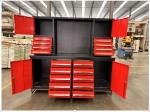 Metal Workshop Garage Cabinet Tool Chest Stainless Steel Handles Powder Coating
