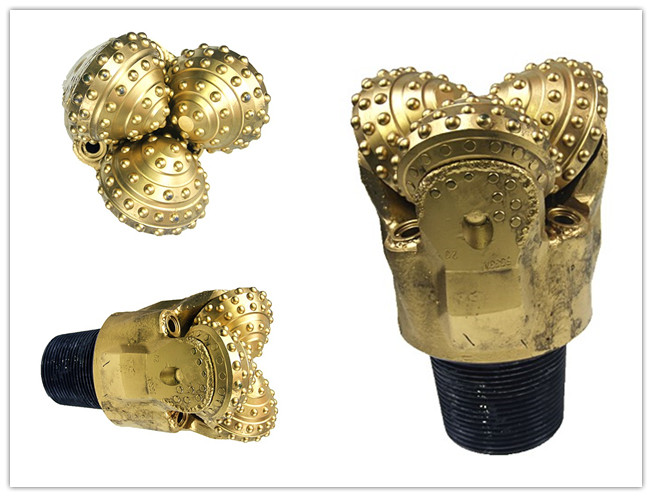 Withstand Wear / Tear Tricone Roller Bit Run Quickly For Blast Hole Drilling / Mining