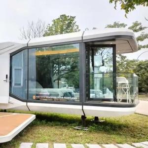 Quality Affordable Prefabricated Hospital Capsule Hotel Container House with Victorian Design wholesale