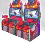 Coin Operated After Dark Gun Shooting Arcade Machine , 2 Players Simulator Game