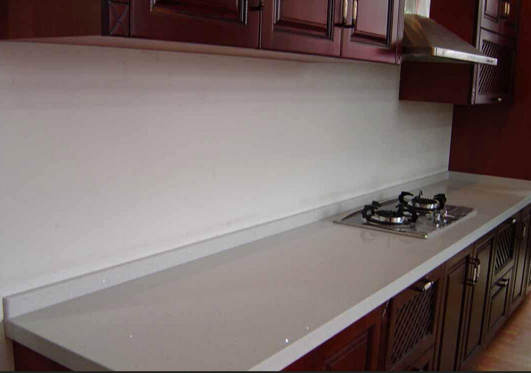 Free Sample Pure White Marble Slab Polished , Crystal White Marble Tiles