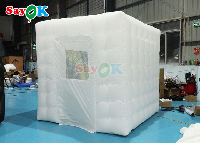 Led Light Inflatable Marquee Tent Children Inflatable Cube Party Nightclub Tent