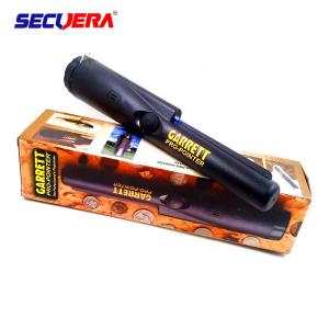 Quality Black / Green / Red Hand Held Metal Detector GRT280 Single 9V Battery With Continuous Sound Alarm wholesale