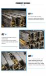 Rubber 1200Mm Steel Cord Conveyor Belt Hot Joint Machine For Metallurgy Industry