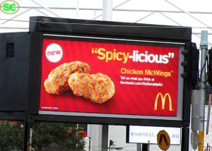 Quality HD P6mm Tri color Digital LED Video Screen Advertising high resolution wholesale