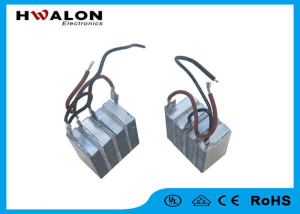 Cheap 220V 400W Anti - Condensation Device PTC Air Heater With Terminal / Colorful Wire for sale