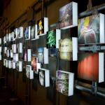 6000 X 1600mm Aluminum Light Box Railway Station Fabric Light Box