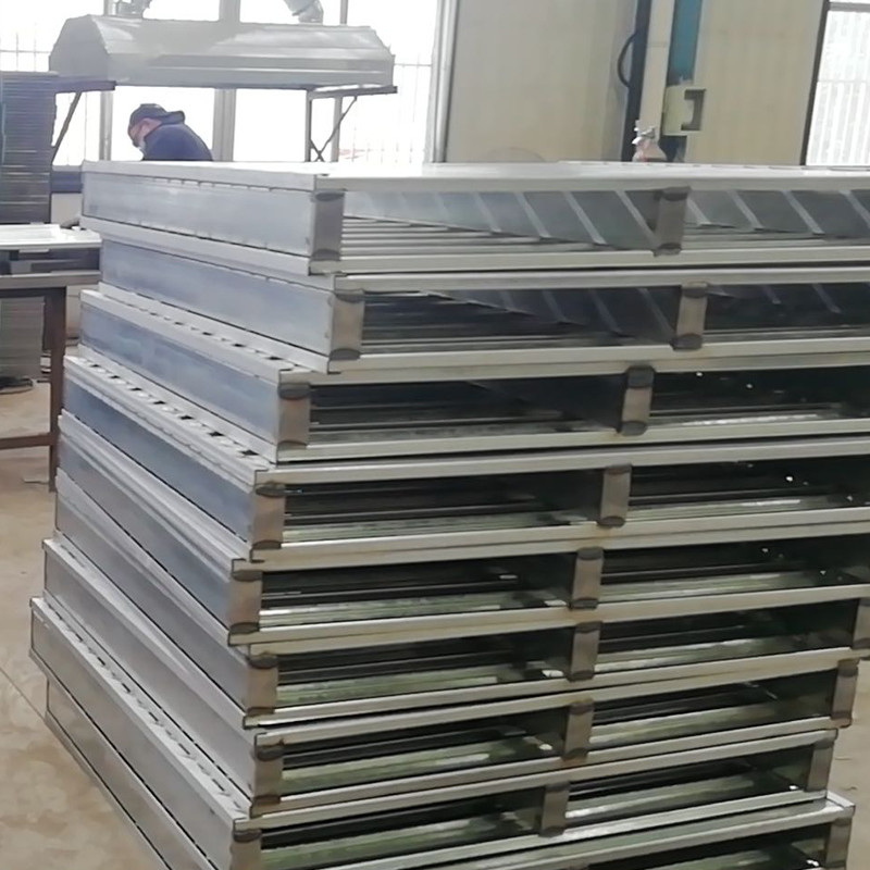 Durable Warehouse Steel Pallet Double Face For Forklift Access