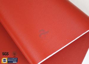 Quality Silicone Coated Fiberglass Fire Blanket Fabric 0.85MM 33.9OZ Heavy Duty Welding wholesale