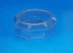 Cylinder Shape Clear Plastic Can , High Durability Food Storage Cans