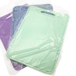 Antibacterial Silicone Chopping Board , Silicone Cutting Board Mat Flexible