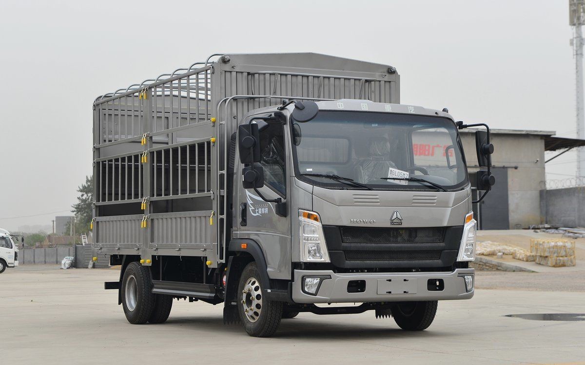 HOWO Hummer H 140HP 4.15M Diesel Fuel Light Cargo Truck 95KM/H