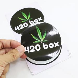 Quality Box Packing Custom Packaging Labels Stickers For Cosmetic With Logo 500pcs wholesale
