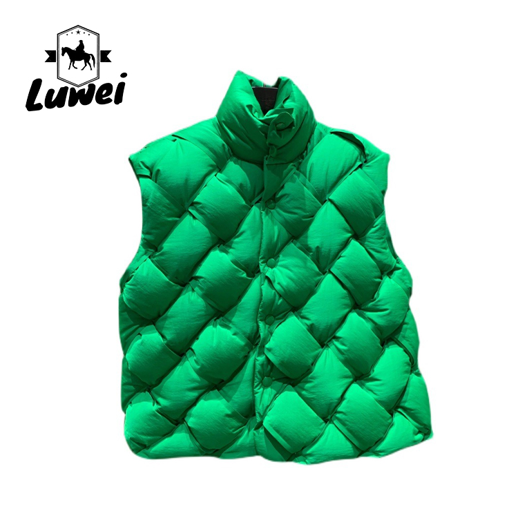 Customizable Style Slimming Solid Utility Utility Outdoor Work Backpack Tops Quilted Waistcoat Men's Sleeveless Vest