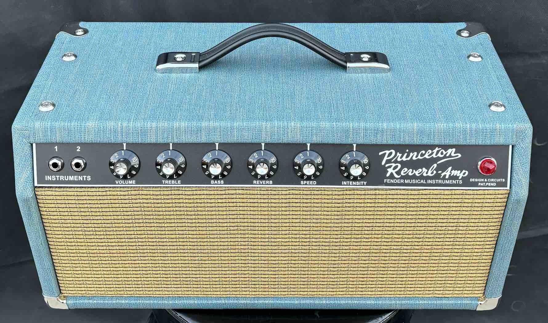 Custom Handwired '64 Custom Princeton Reverb Valve 1x10 Electric Guitar Amplifier Head & Combo
