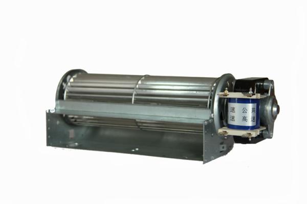 AC Tangential Cross Flow Blower Fan , Refrigerator Fan Motor 60×300MM Metal