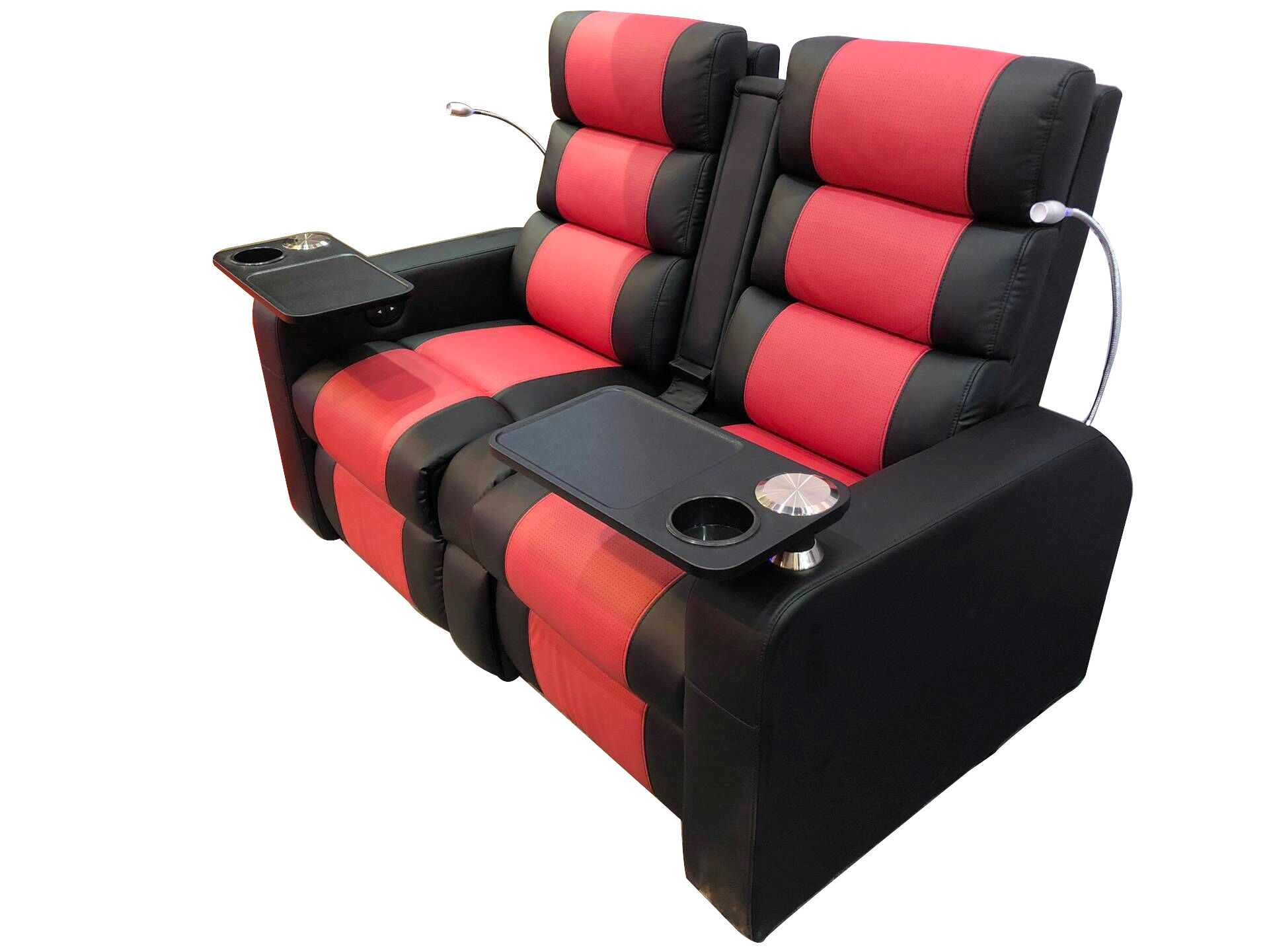 580mm Sofa Theater Recliner With Thick Seat Cushion Backrest