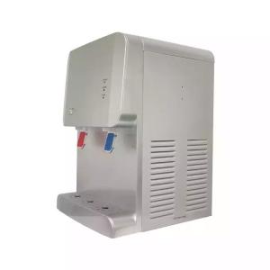 Quality Plastic ABS Desktop Water Cooler Dispenser Silver Painting 112W Cooling wholesale