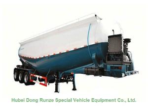 Quality Tri Axle Tank Semi Trailer For Cement Bulk Powder Carry High Loading Capacity wholesale