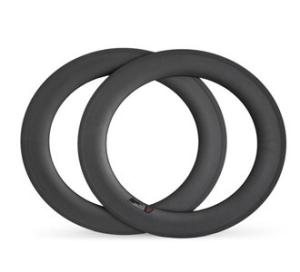 Quality high quality carbon tubular rim 700c 88mm cycling rims 3K matt track/road bike width 23mm wholesale
