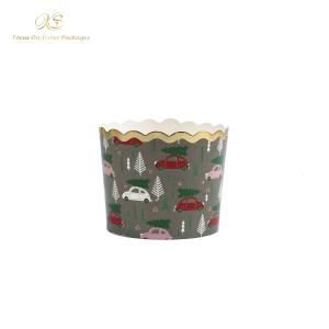 Quality Food Grade 5 Oz Greaseproof Large Muffin Paper Cups wholesale