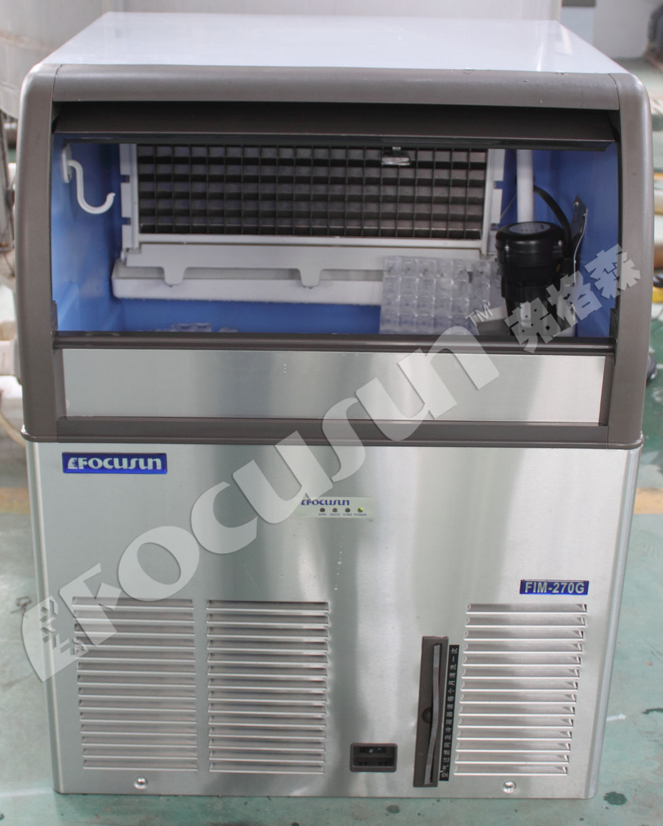 Cold Drink Production with Long Service Life Focusun Cube Ice Machine